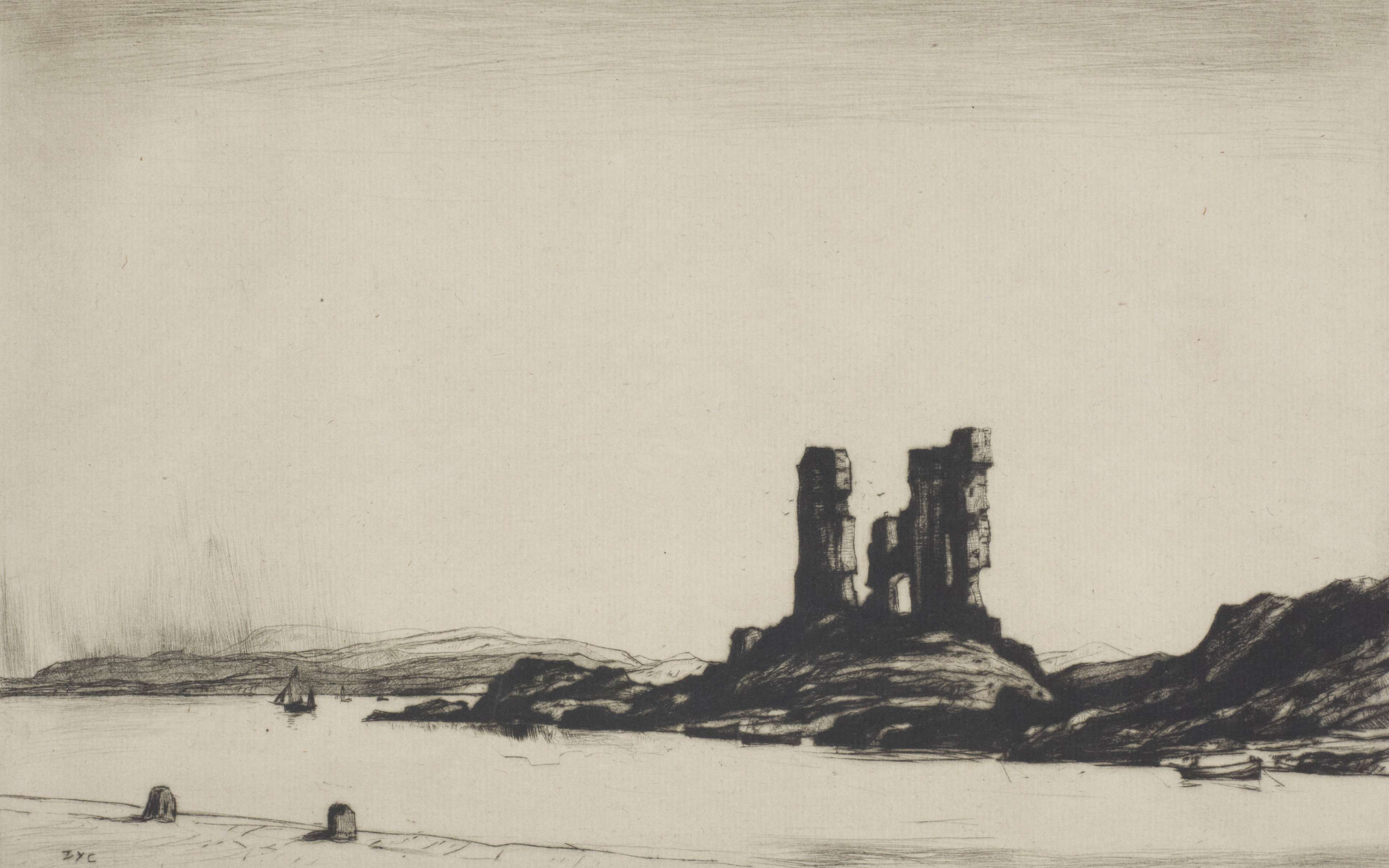 Castle Moyle, Sir David Young Cameron