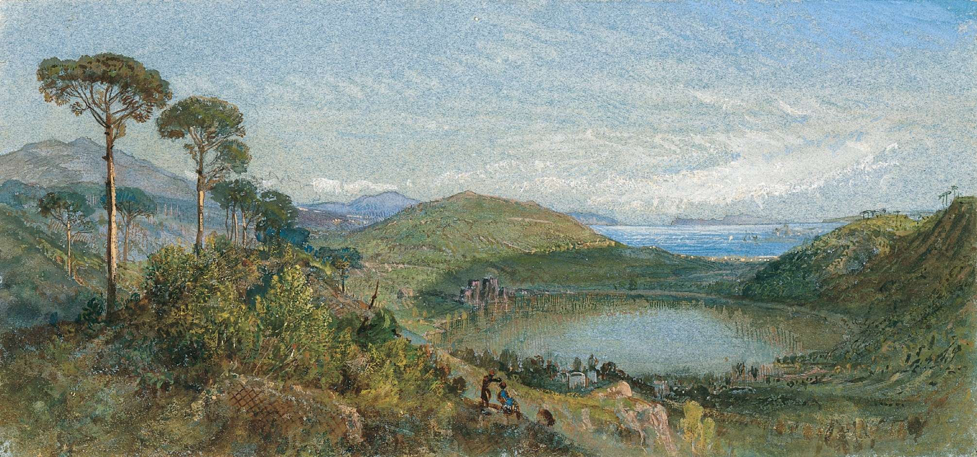 Lake Avernus, William Trost Richards