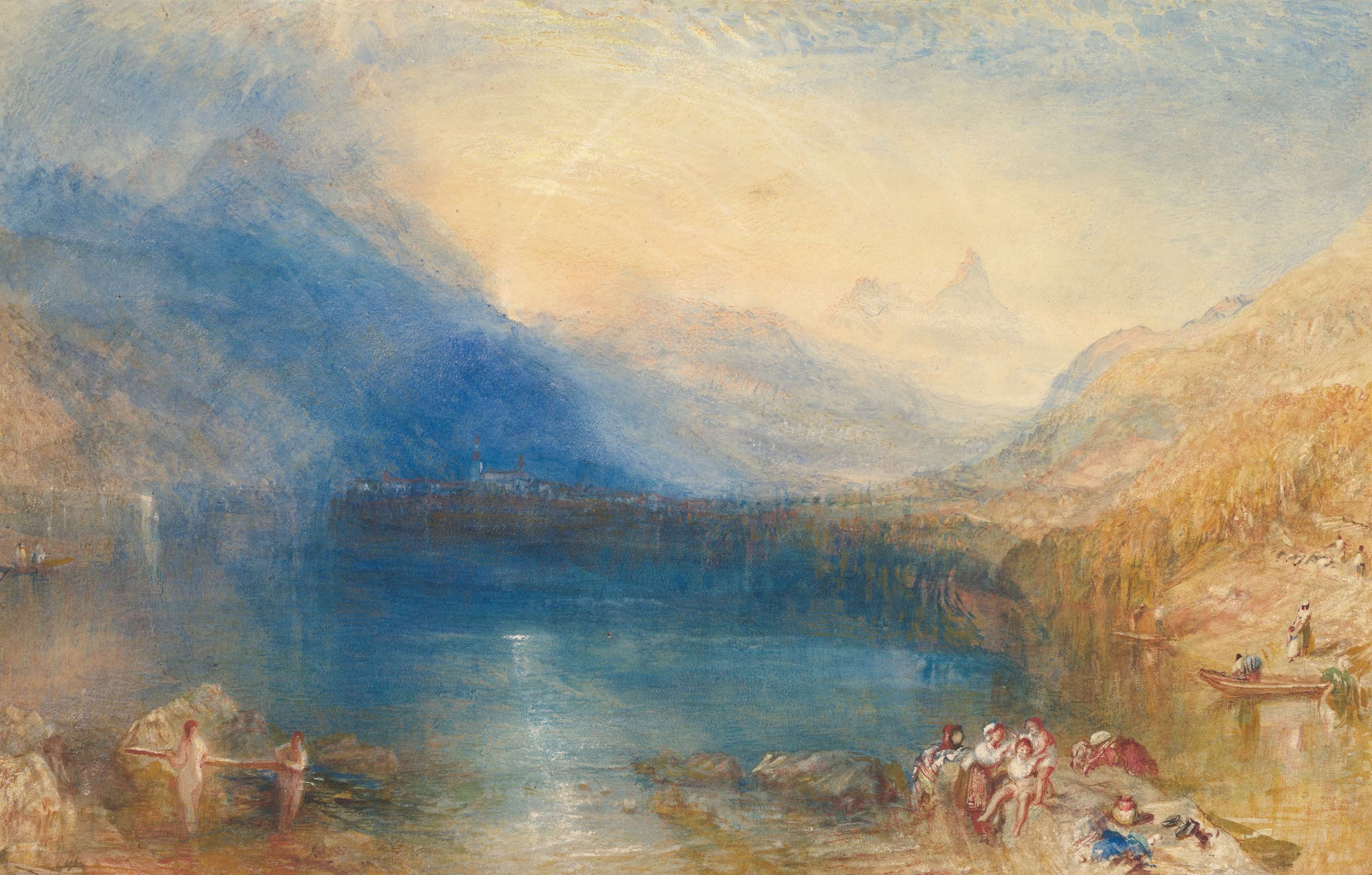 The Lake of Zug, Joseph Mallord William Turner