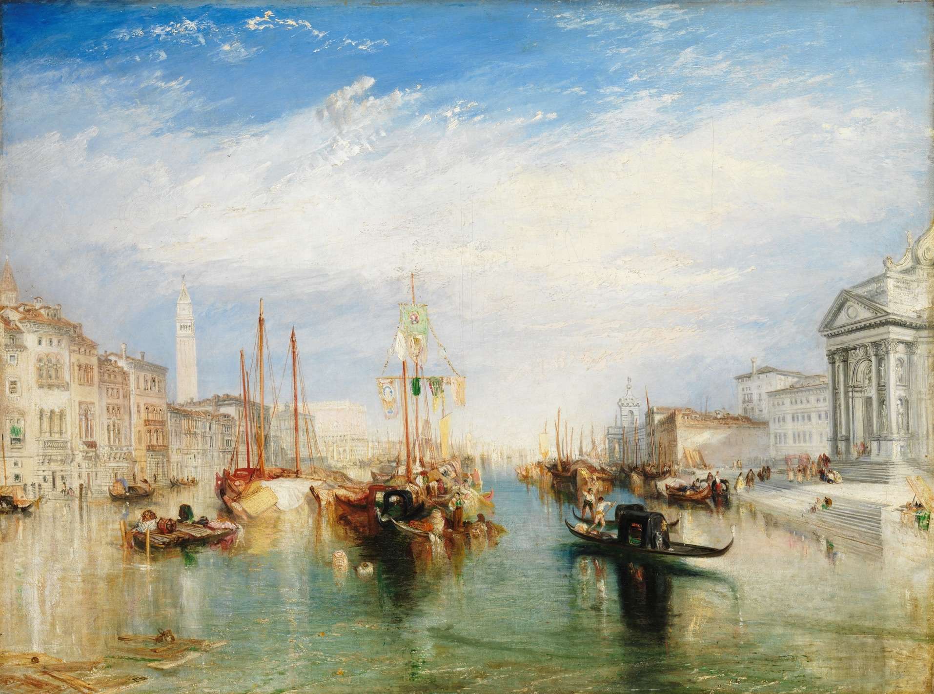 Venice, from the Porch of Madonna della Salute, Joseph Mallord William Turner