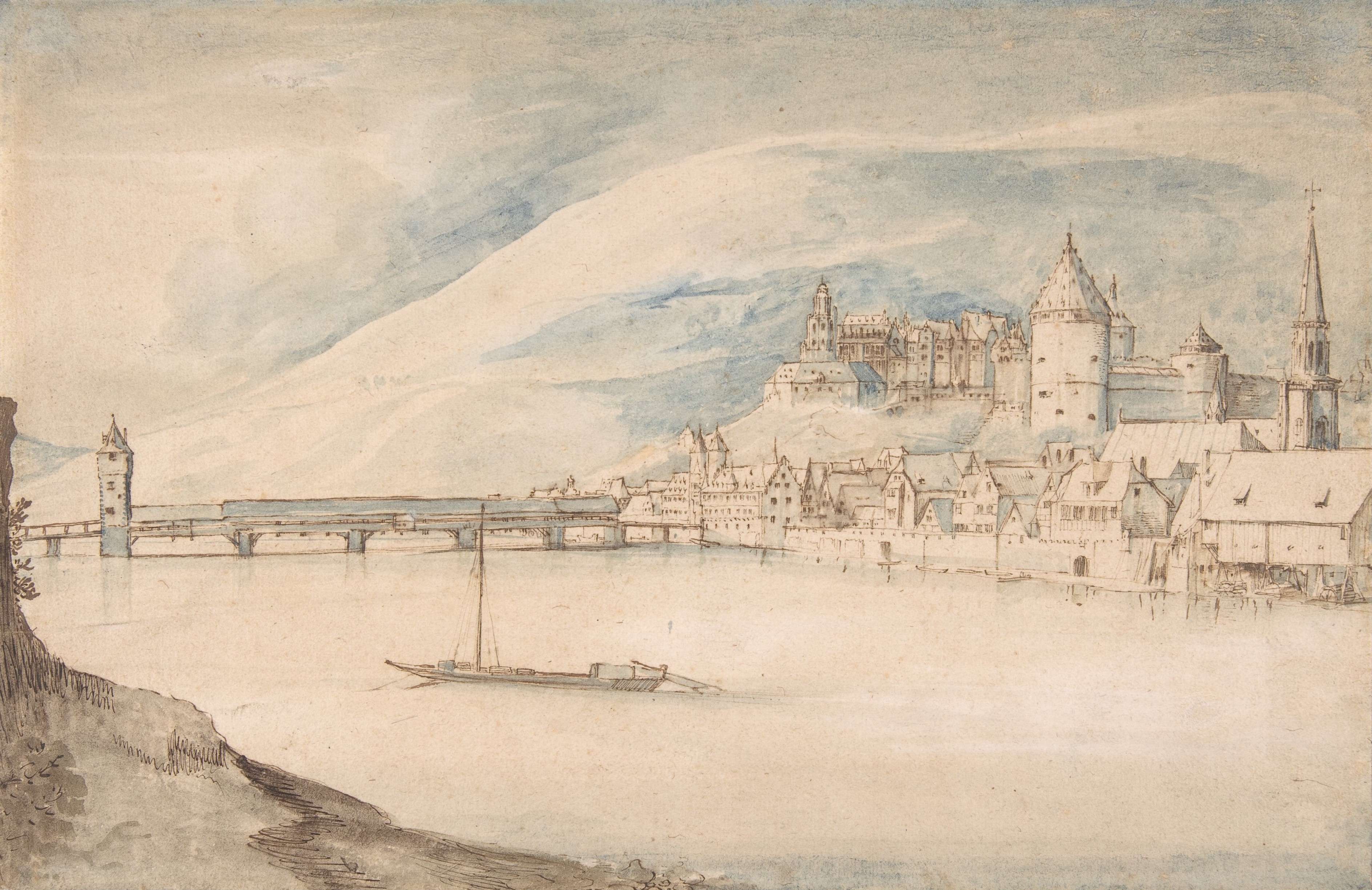View of Heidelberg, Jan Brueghel the Elder