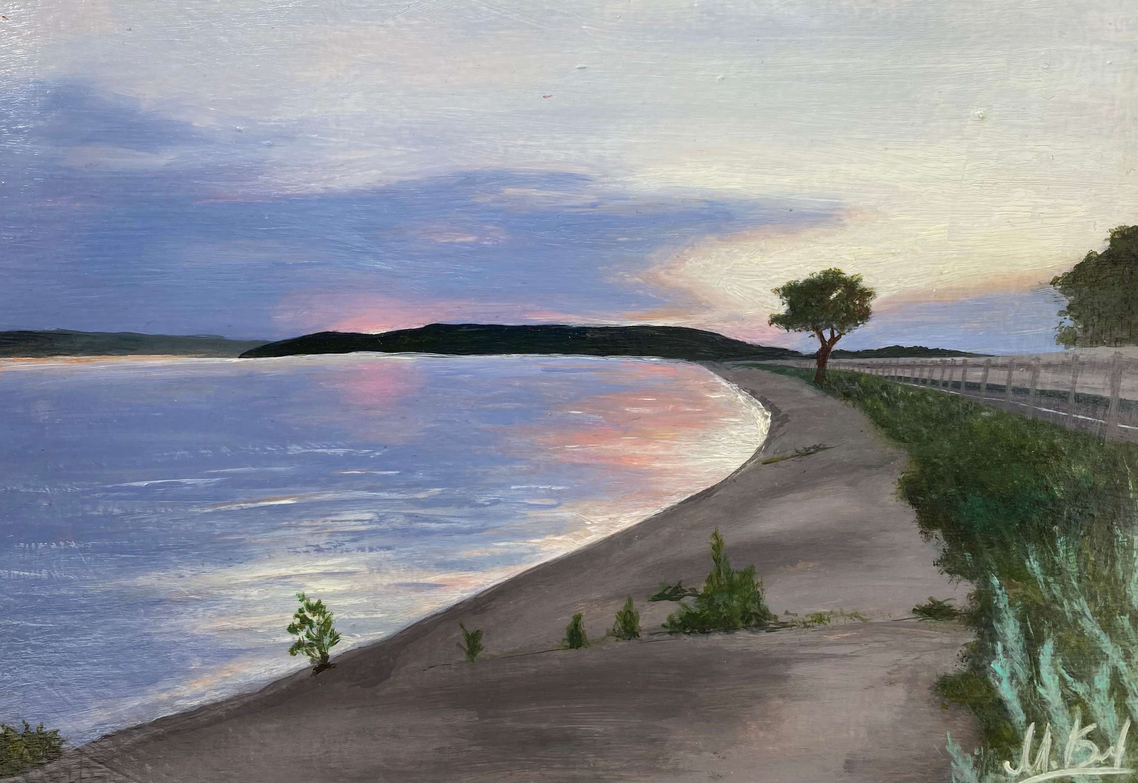 Pechenihy reservoir, Mariia Borodin