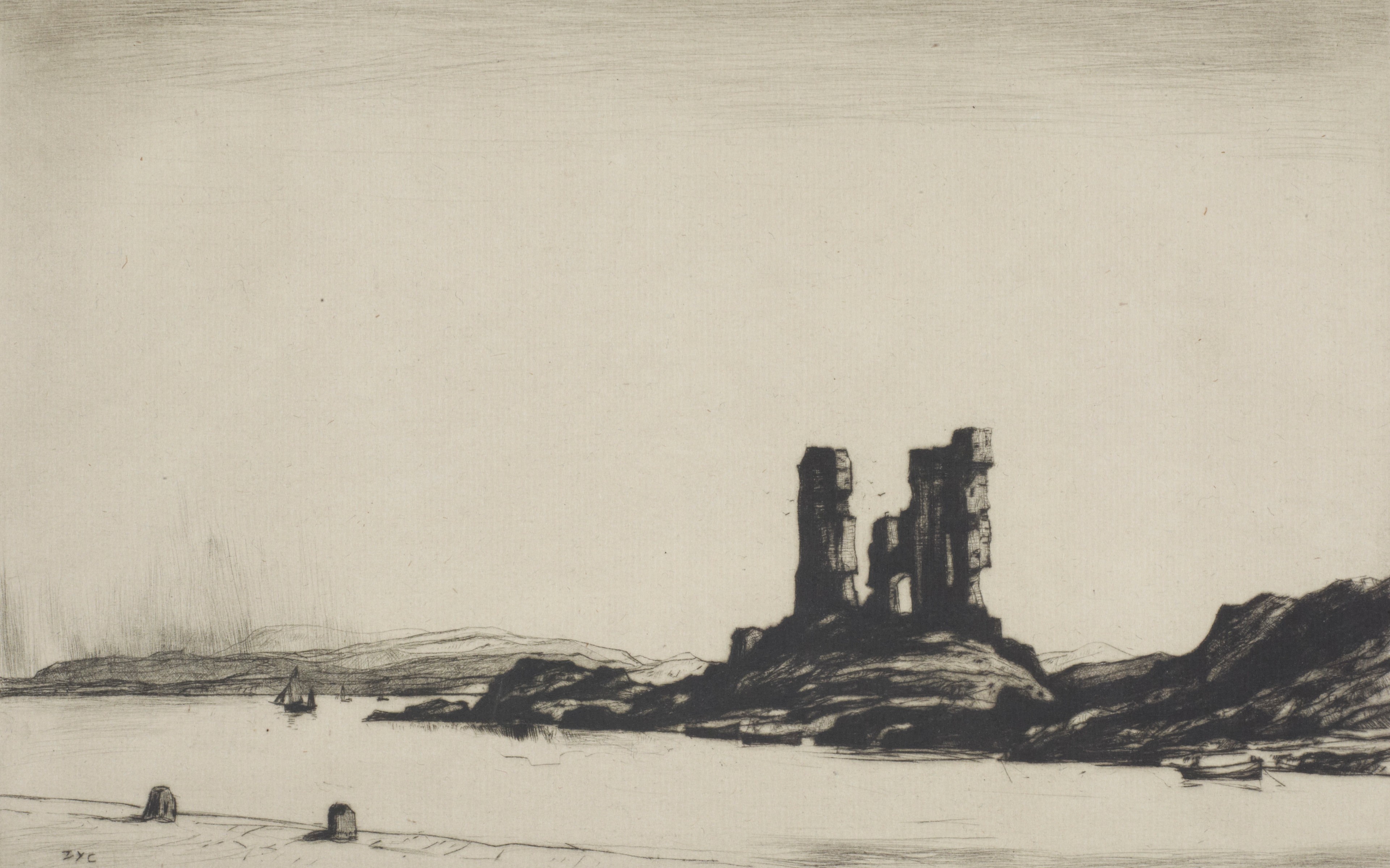 Castle Moyle, Sir David Young Cameron