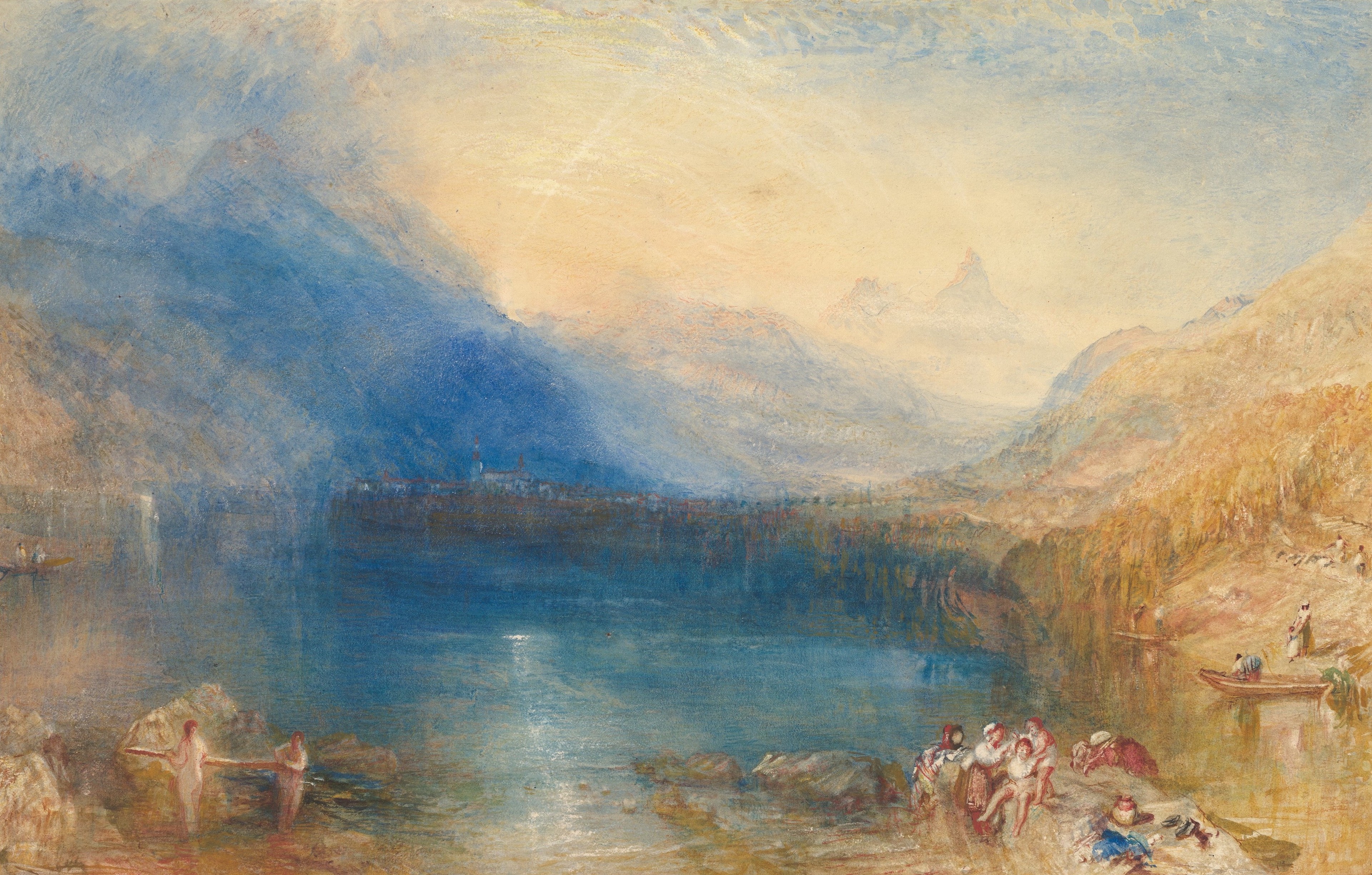 The Lake of Zug, Joseph Mallord William Turner