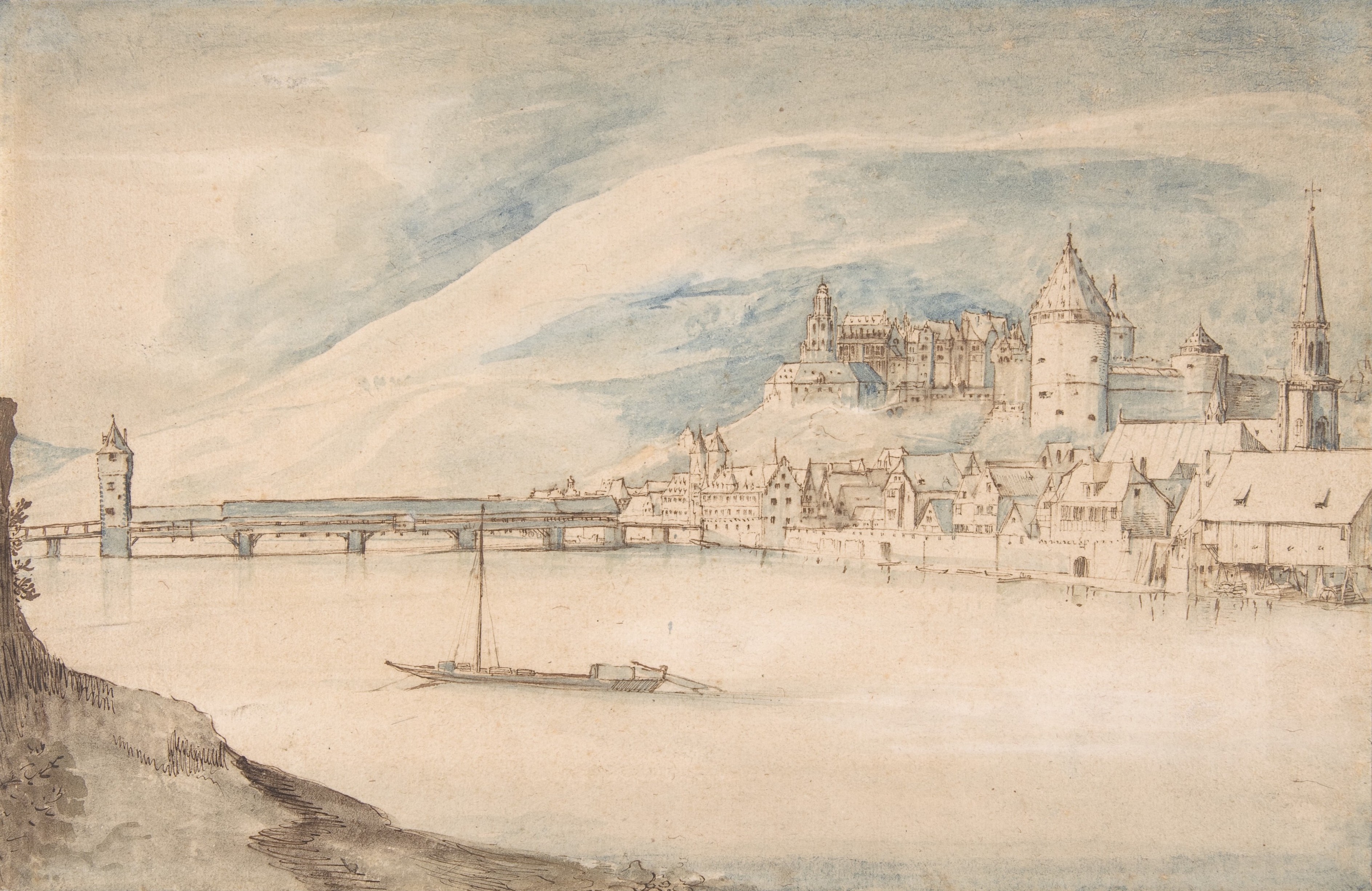 View of Heidelberg, Jan Brueghel the Elder